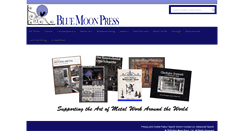 Desktop Screenshot of bluemoonpress.org