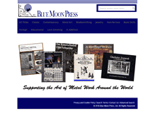 Tablet Screenshot of bluemoonpress.org